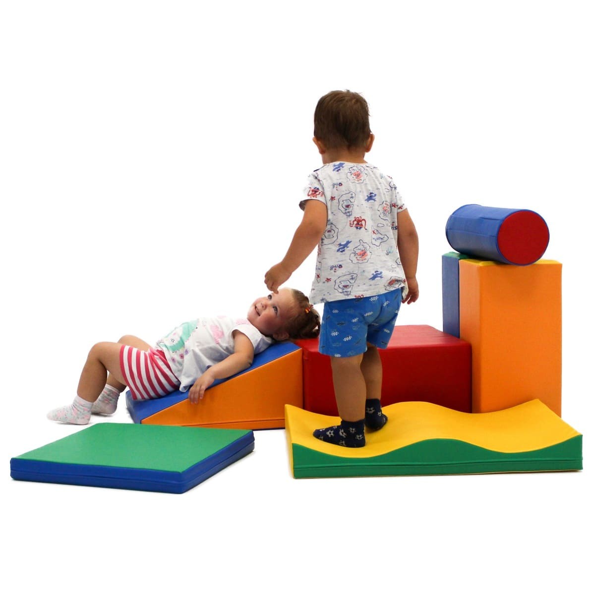 IGLU - 7-teiliges Softplay Bausteinset | Bunt Entdecker
