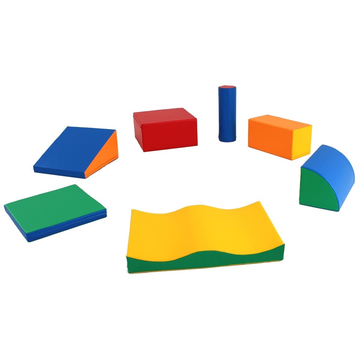 IGLU - 7-teiliges Softplay Bausteinset | Bunt Entdecker