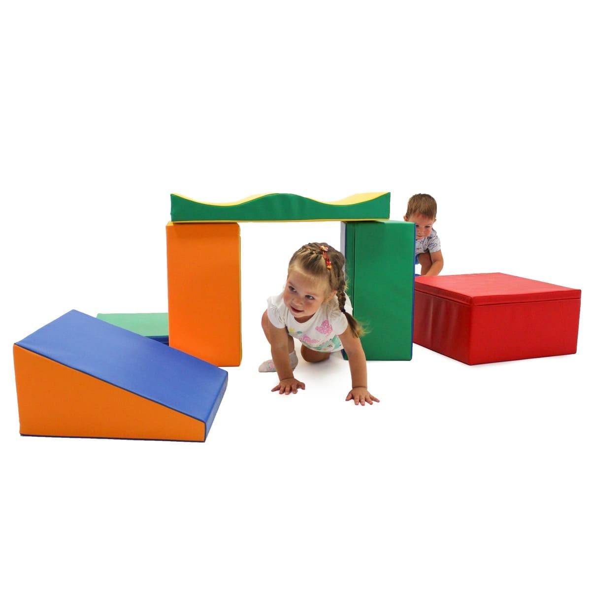 IGLU - 7-teiliges Softplay Bausteinset | Bunt Entdecker