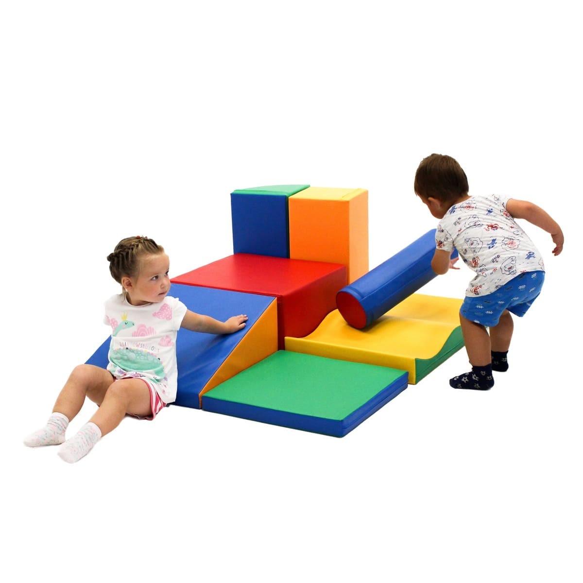 IGLU - 7-teiliges Softplay Bausteinset | Bunt Entdecker