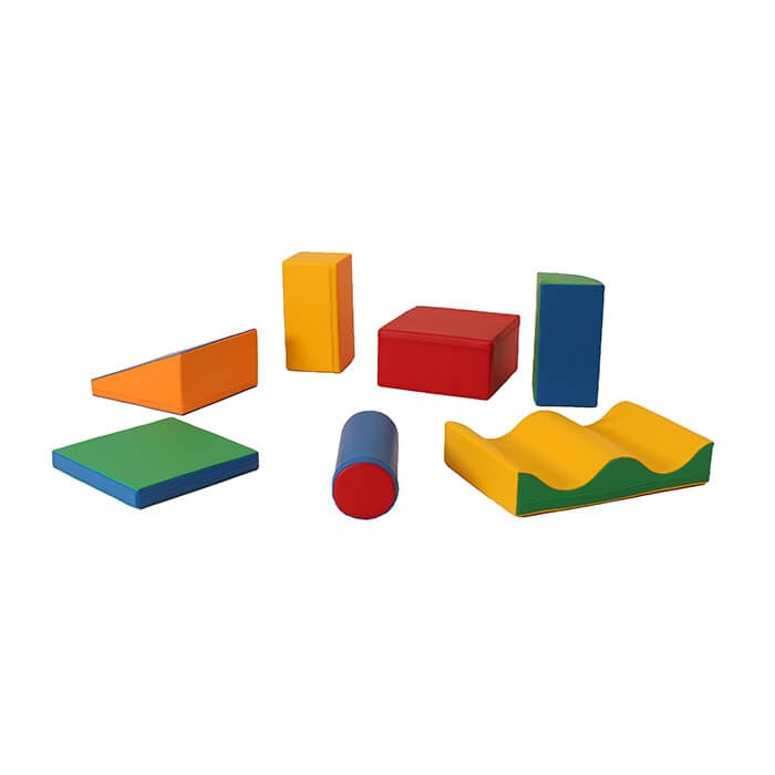 IGLU - 7-teiliges Softplay Bausteinset | Bunt Entdecker