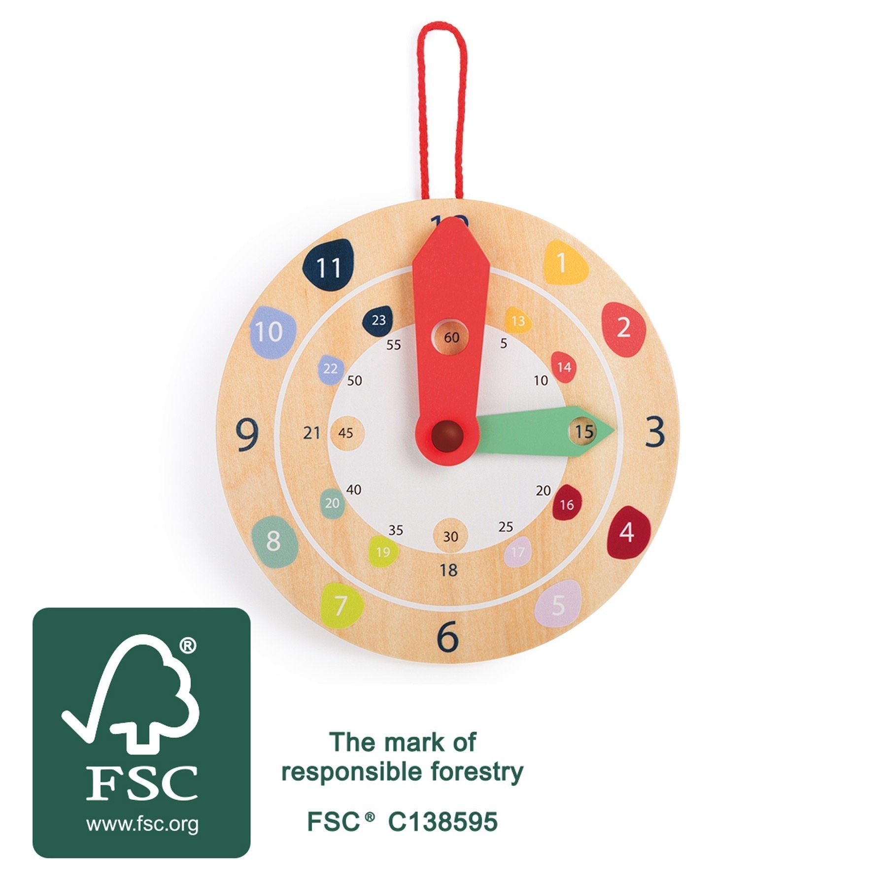Lern Uhr Kinderspielzeug Lernhilfe Holz Holzspielzeug Uhr Kinder Uhr Holzuhr Spiel