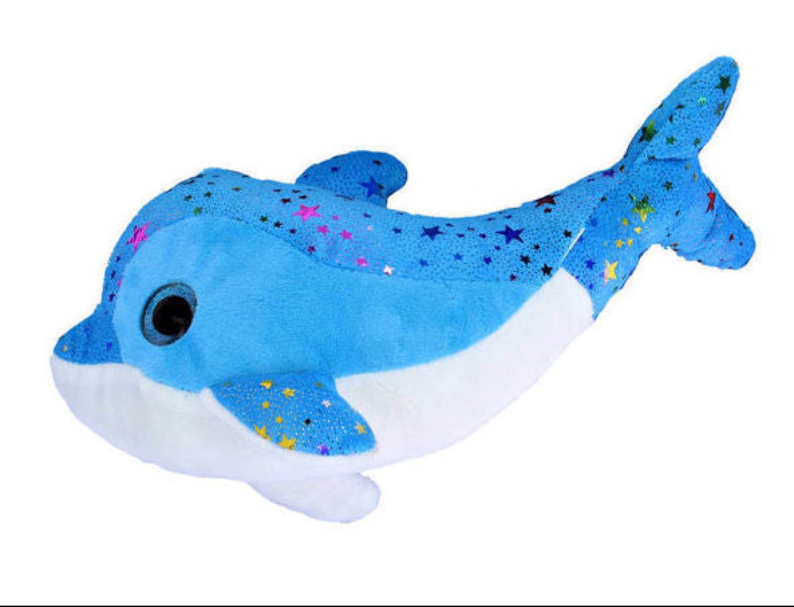 Delfin Glitzer 25cm Kuscheltier - Plüschtier süßes Stofftier