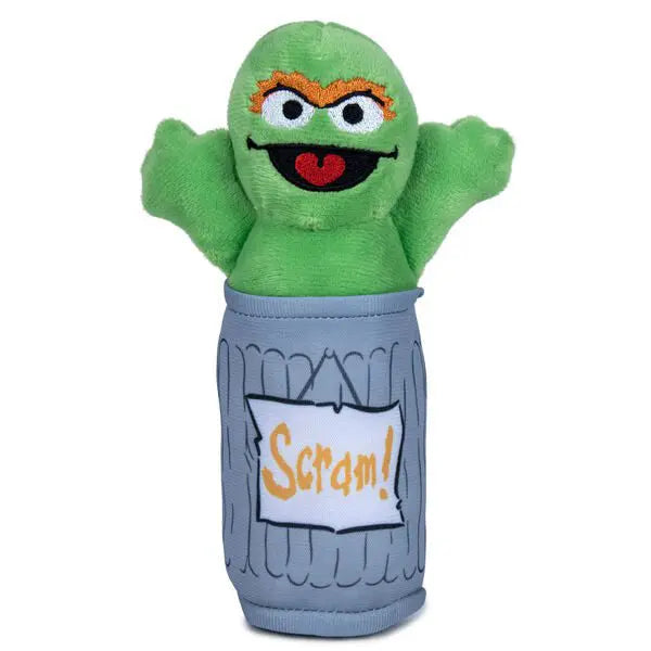 Sesamstraße Oscar Kuscheltier - 20 cm Plüschtier Sesame Street Stofftier