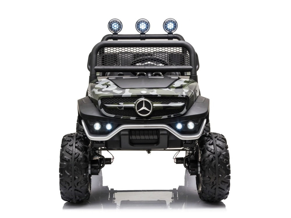 Kinder-Elektroauto Mercedes Unimog Premium Lizenziert