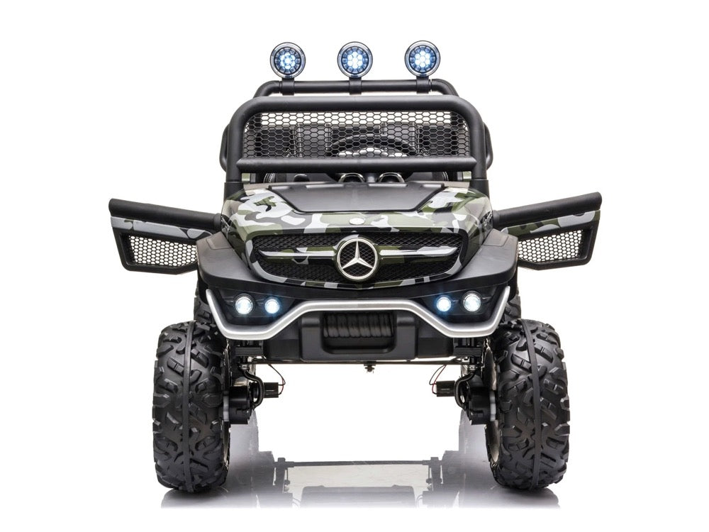Kinder-Elektroauto Mercedes Unimog Premium Lizenziert