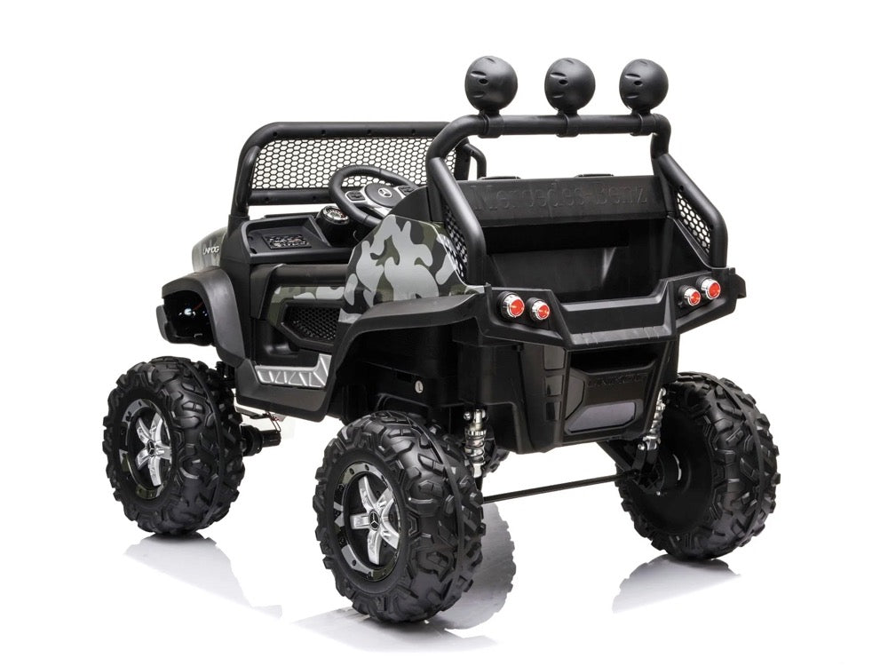 Kinder-Elektroauto Mercedes Unimog Premium Lizenziert