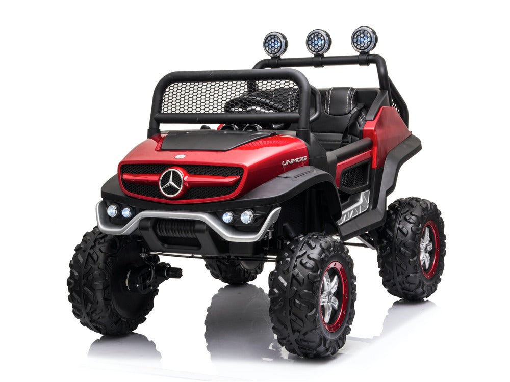 Kinder-Elektroauto Mercedes Unimog Premium Lizenziert