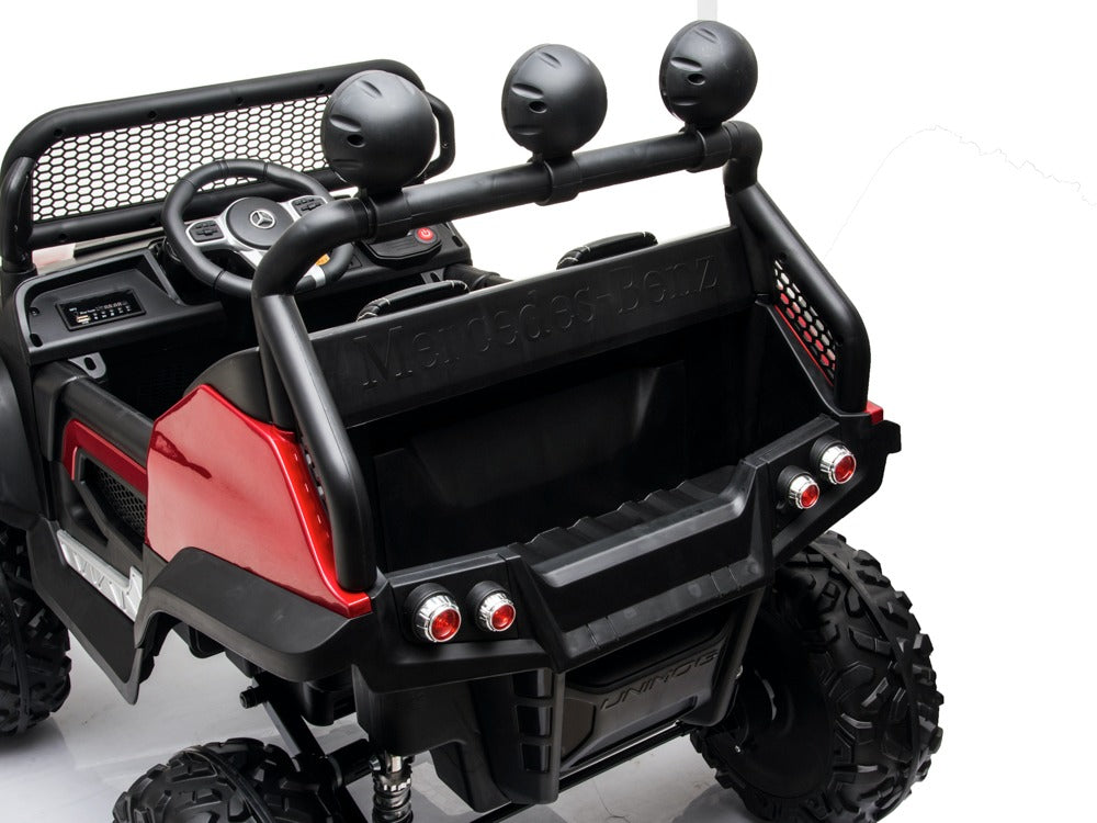 Kinder-Elektroauto Mercedes Unimog Premium Lizenziert