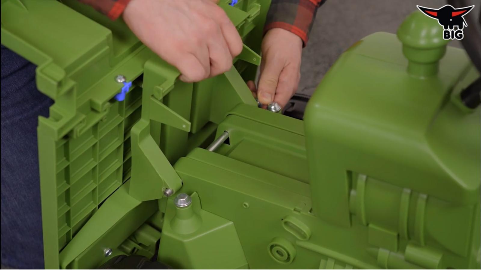 Trettraktor BIG Fendt Geräteträger - Kindertraktor