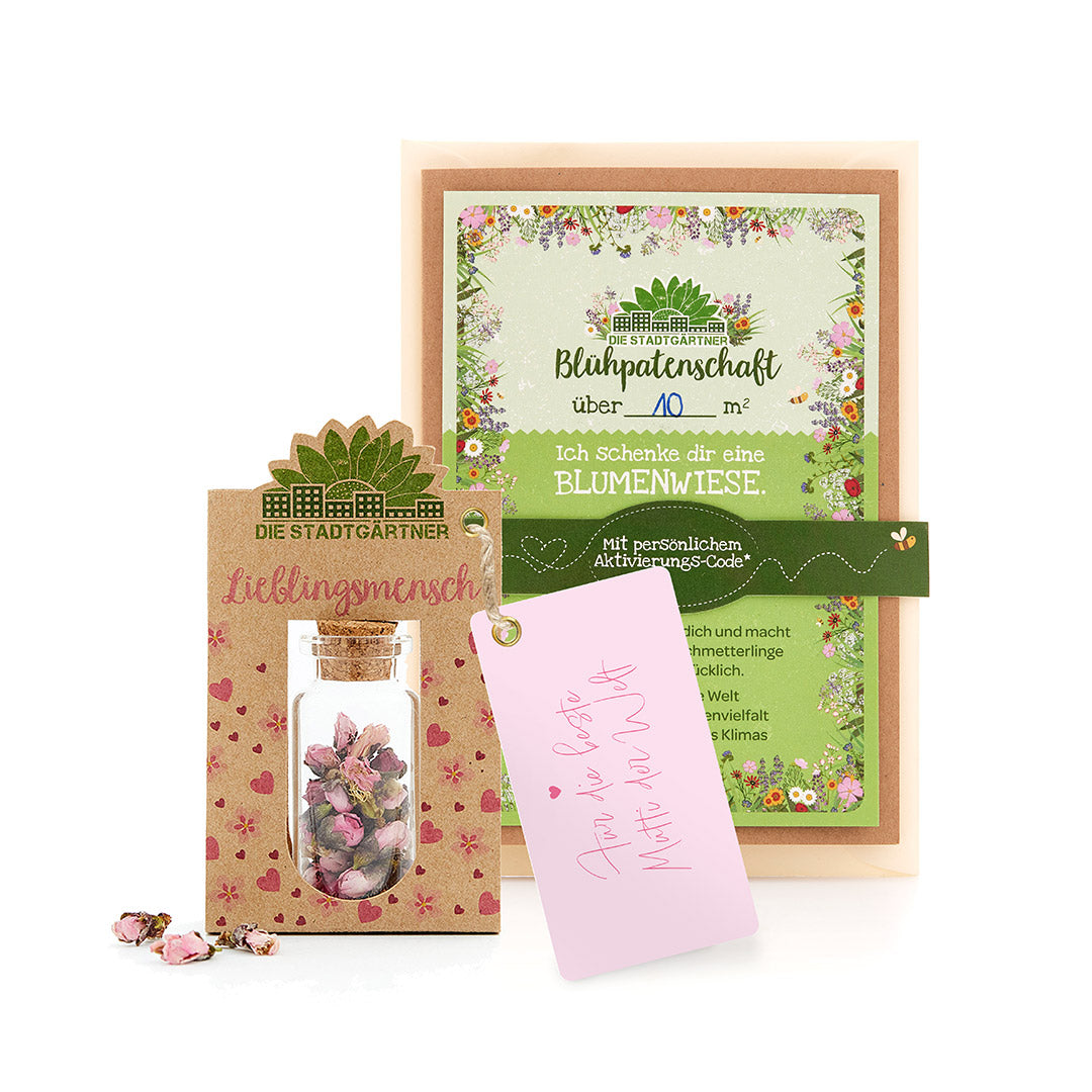 Geschenkset: Lieblingsmutti & Blühpatenschaft