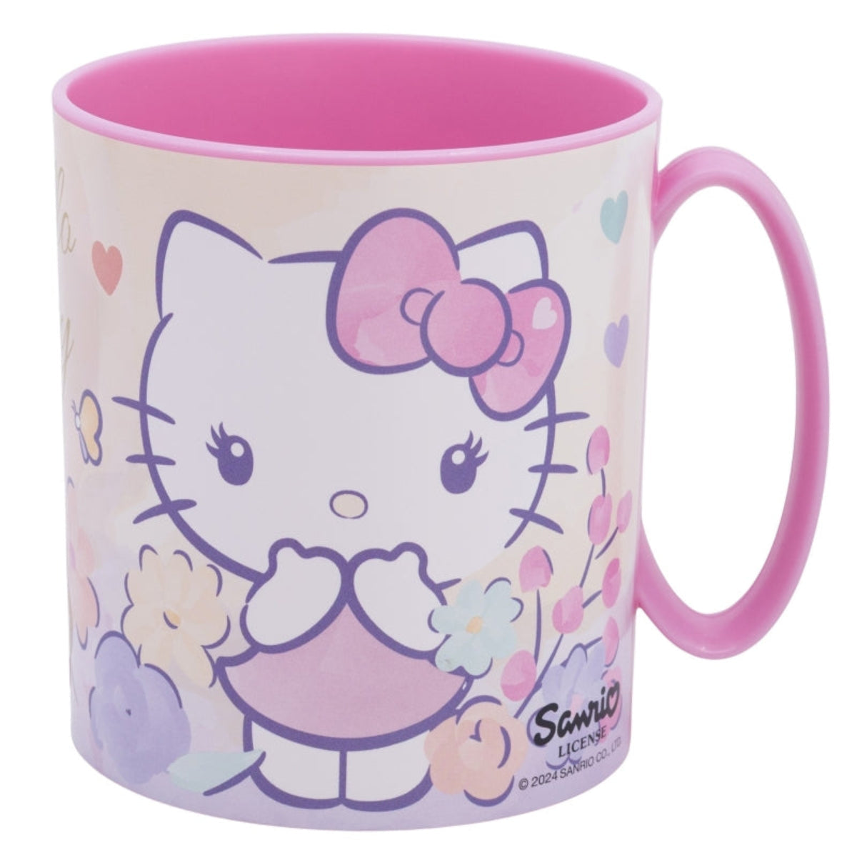 Hello Kitty Plastiktasse Becher 390ml Tasse für Kinder