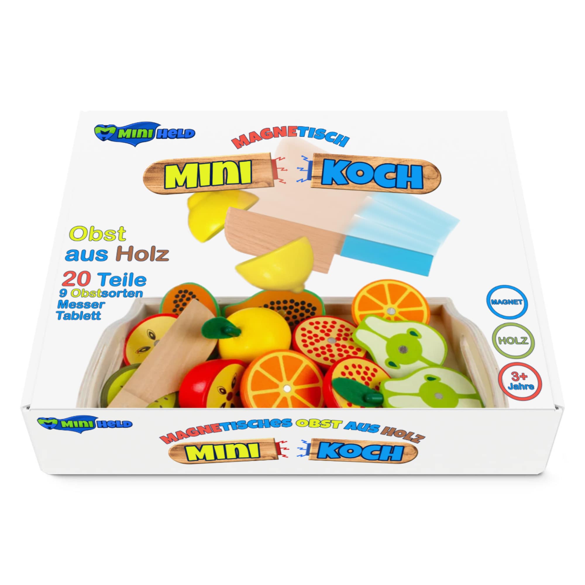 Kinderküche Zubehör Spielküche Obst Schneiden Holz Kaufladen Set