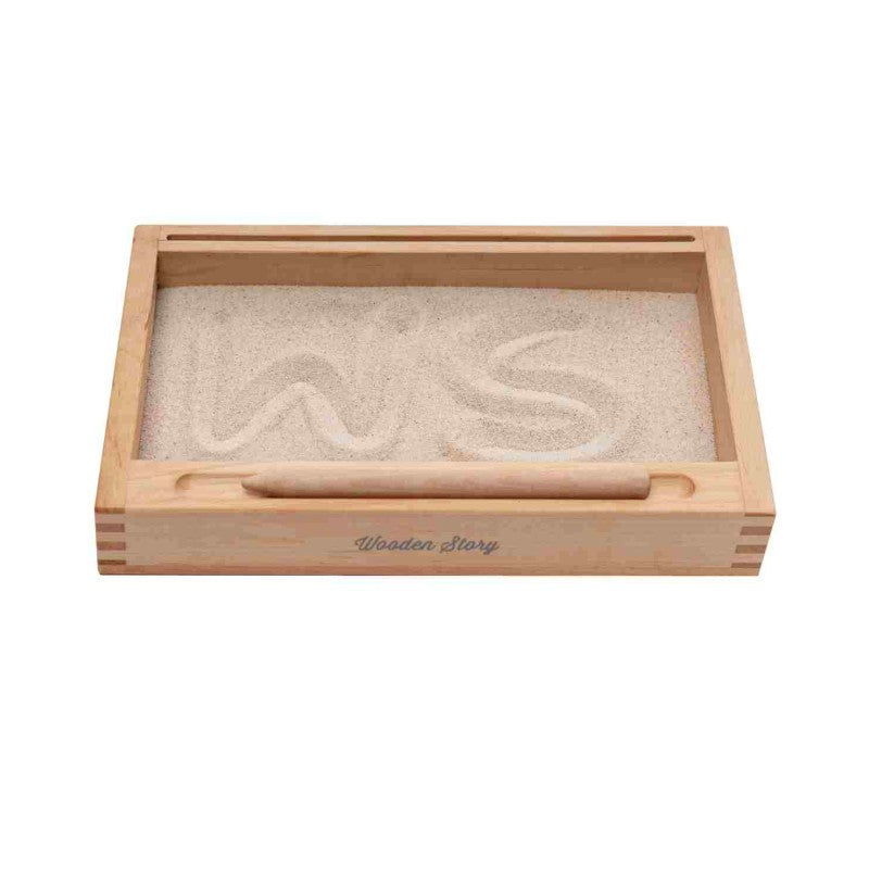 Wooden Story – Montessori-Schreibtablett klein | Natur