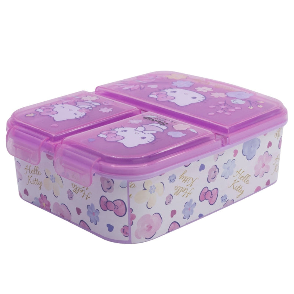 Hello Kitty Kinder Lunchbox Sandwichbox mit 3 Fächern