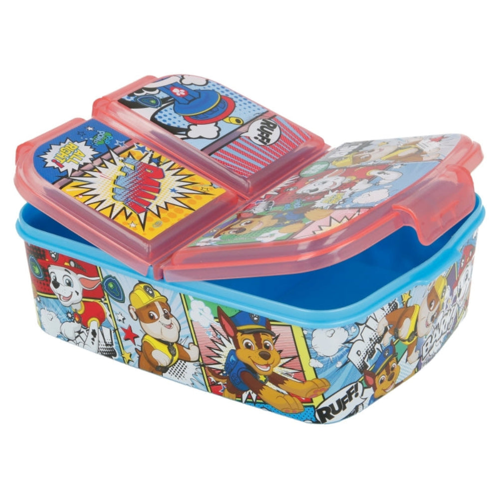 Paw Patrol Kinder Lunchbox Sandwichbox mit 3 Fächern
