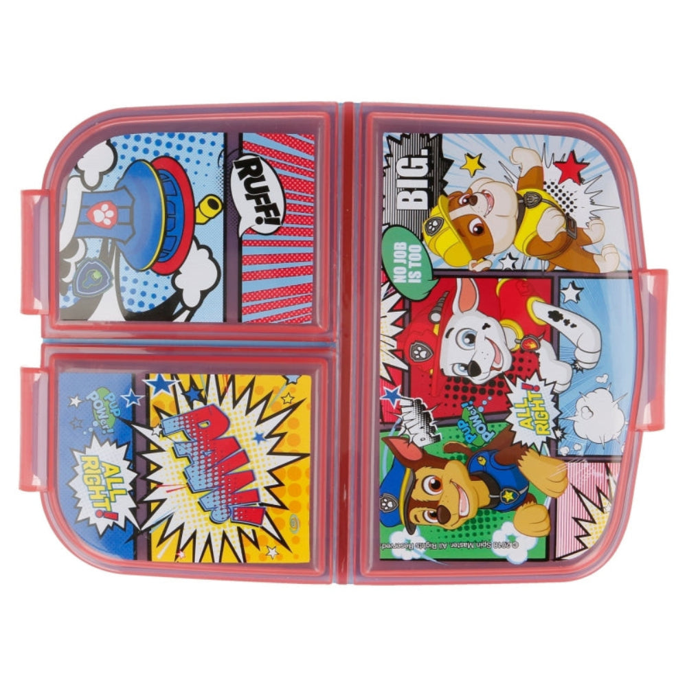 Paw Patrol Kinder Lunchbox Sandwichbox mit 3 Fächern