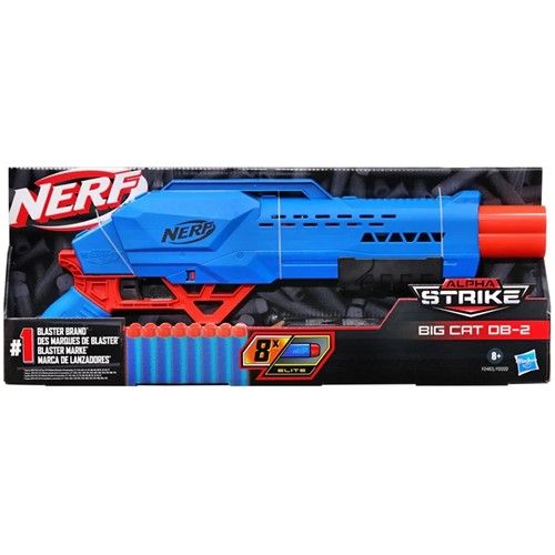 Nerf Alpha Strike Big Cat DB2 – Blaster mit Doppellauf | ab 8 Jahren