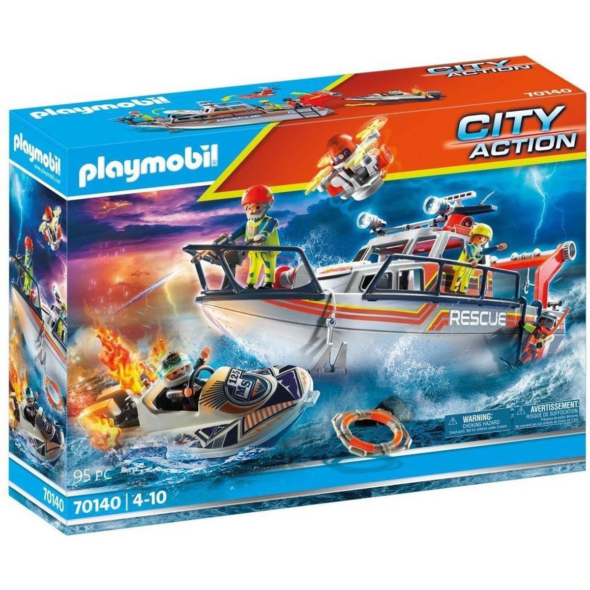 Playmobil 70140 - Stadtaktion Seenotrettung ab 4 Jahren