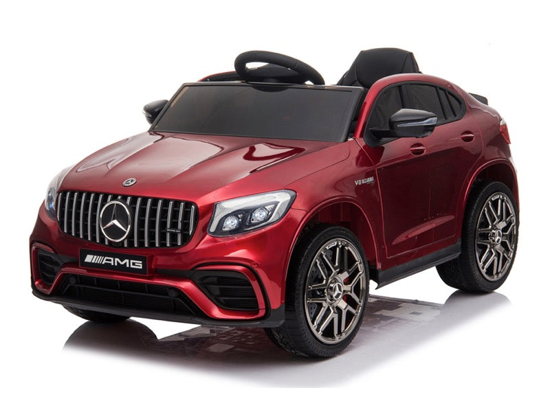 Kinder-Elektroauto Mercedes-Benz AMG GLC63 S Coupé Premium Lizenziert
