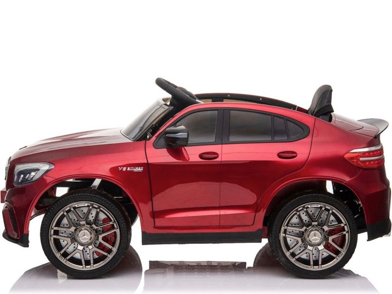 Kinder-Elektroauto Mercedes-Benz AMG GLC63 S Coupé Premium Lizenziert