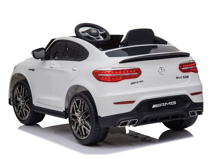 Kinder-Elektroauto Mercedes-Benz AMG GLC63 S Coupé Premium Lizenziert