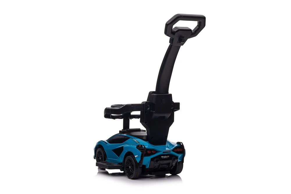 Kinder-Rutschauto Lamborghini Sian Lizenziert inkl. Schiebestange