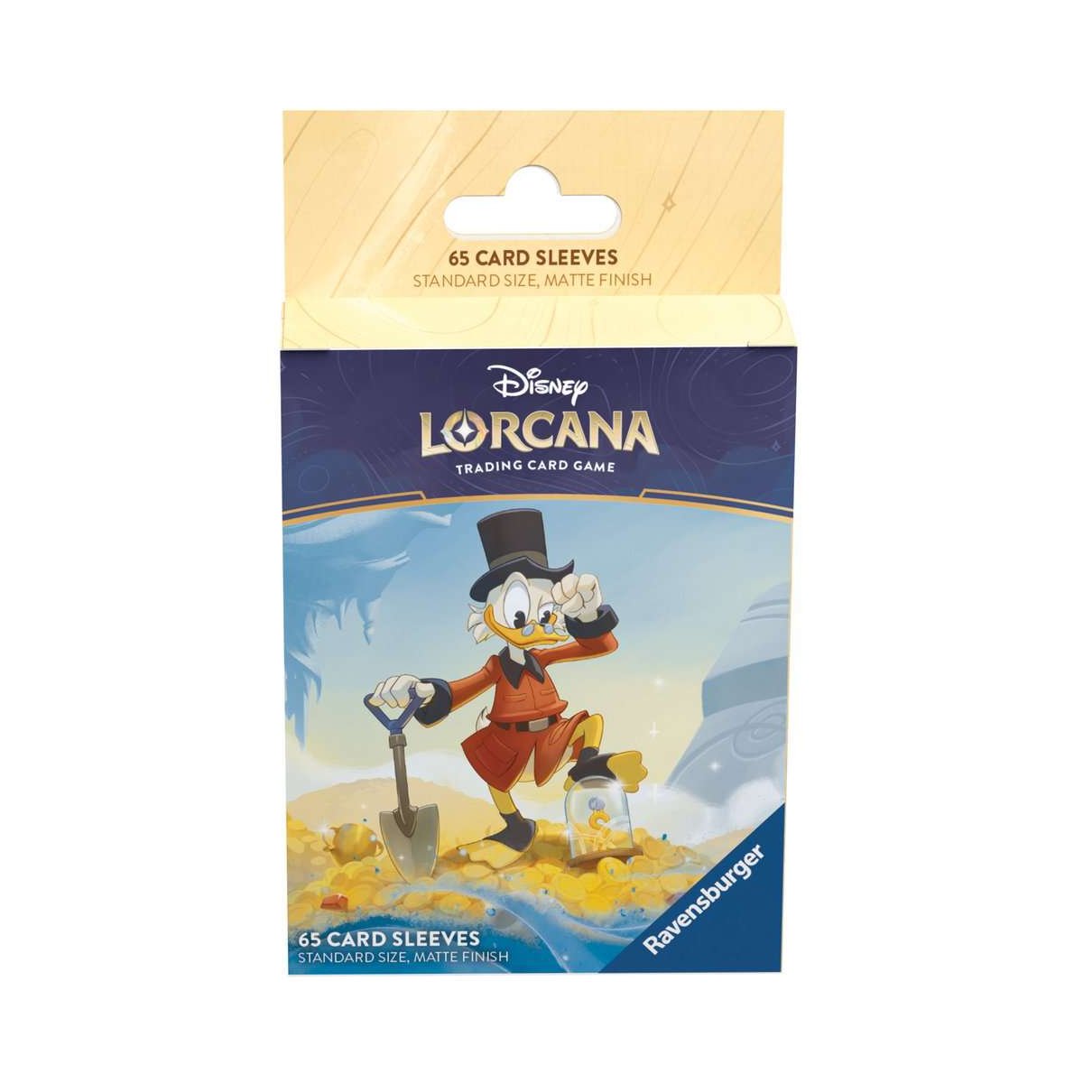 Lorcana TCG Karten 65 Hüllen Dagobert Duck Disney Sleeves