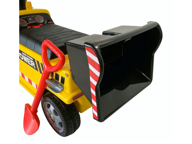 Kinder-Rutschauto Baustellenfahrzeug