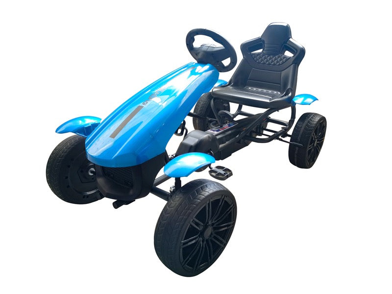 Kinder Pedal Go-Kart GK320 Blau
