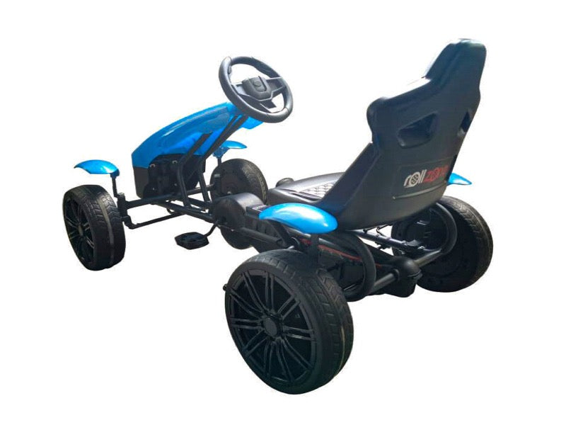 Kinder Pedal Go-Kart GK320 Blau