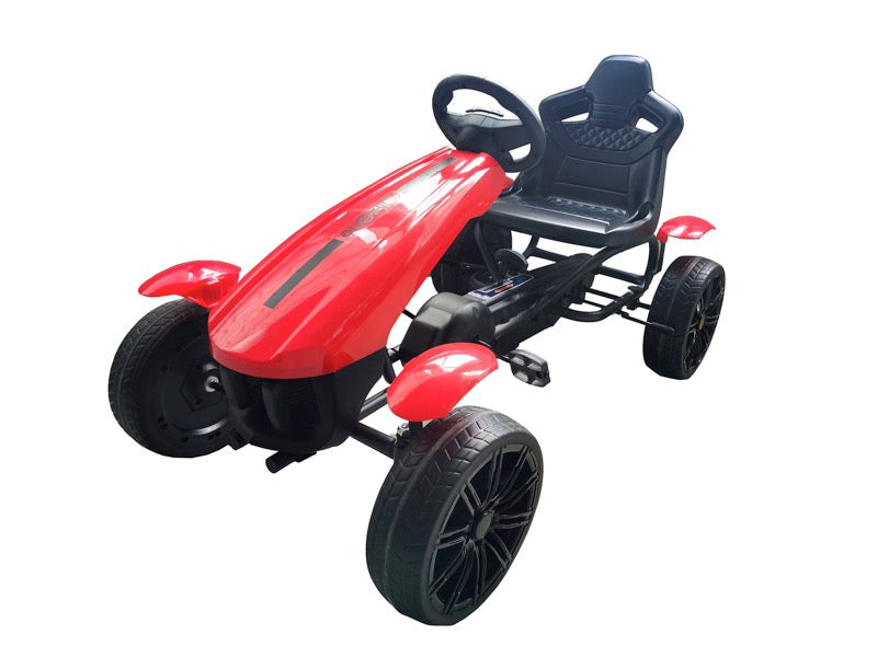 Kinder Pedal Go-Kart GK320 Rot