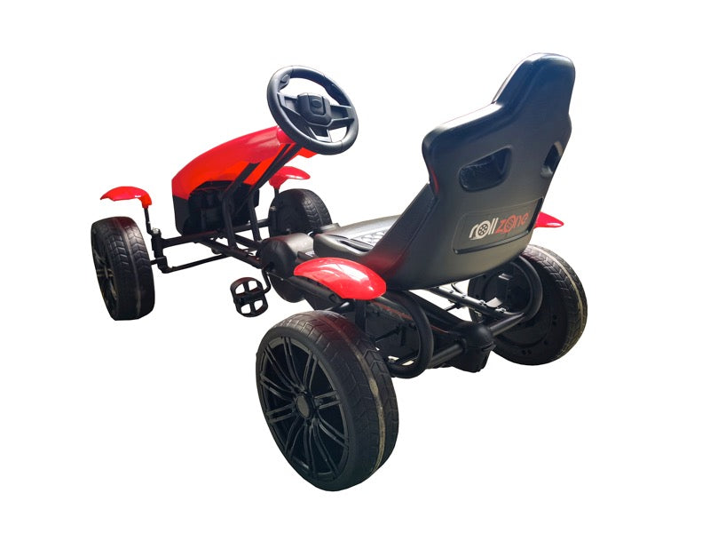 Kinder Pedal Go-Kart GK320 Rot