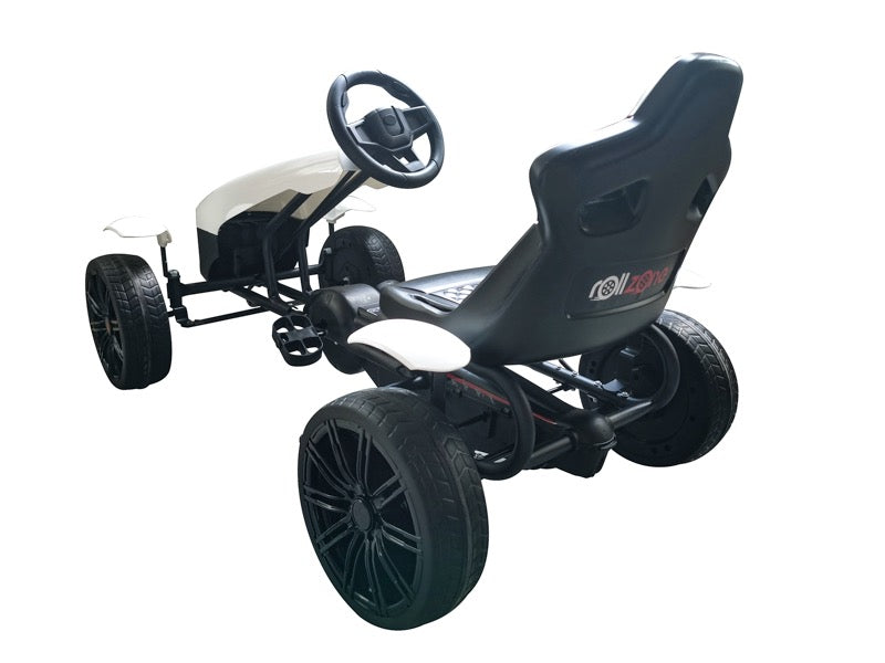 Kinder Pedal Go-Kart GK320 Weiß