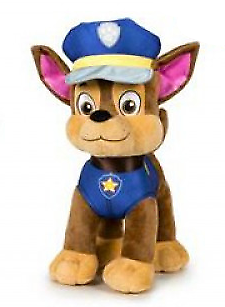 Paw Patrol Chase Kuscheltier - 20 cm Plüschtier Stofftier