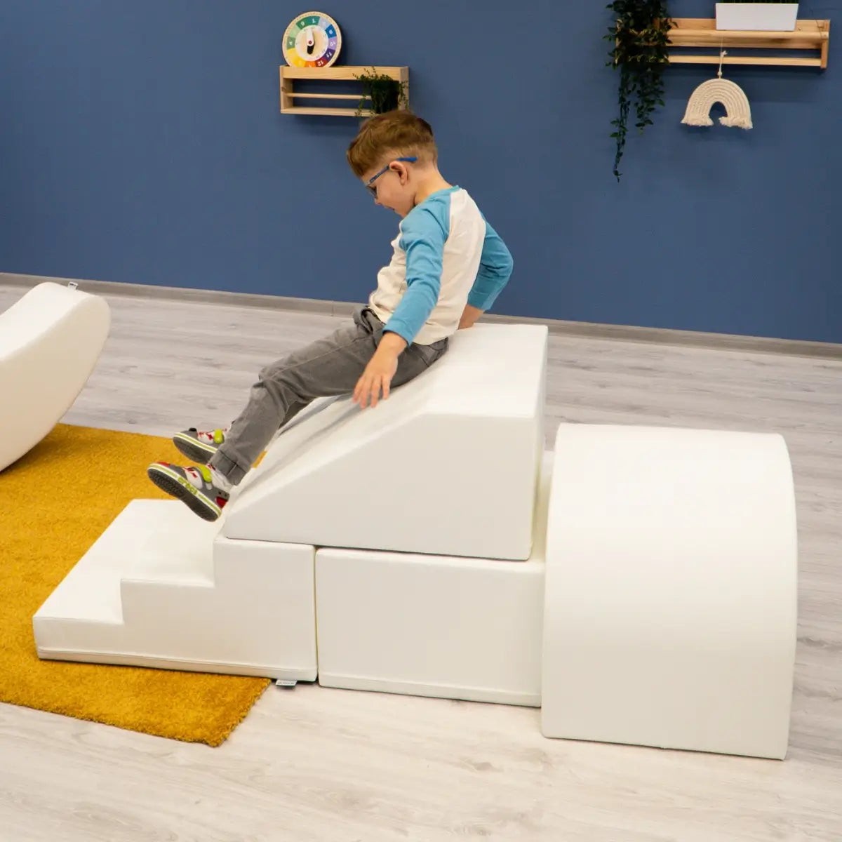 IGLU – Softplay Tunnel-Set | Weiß