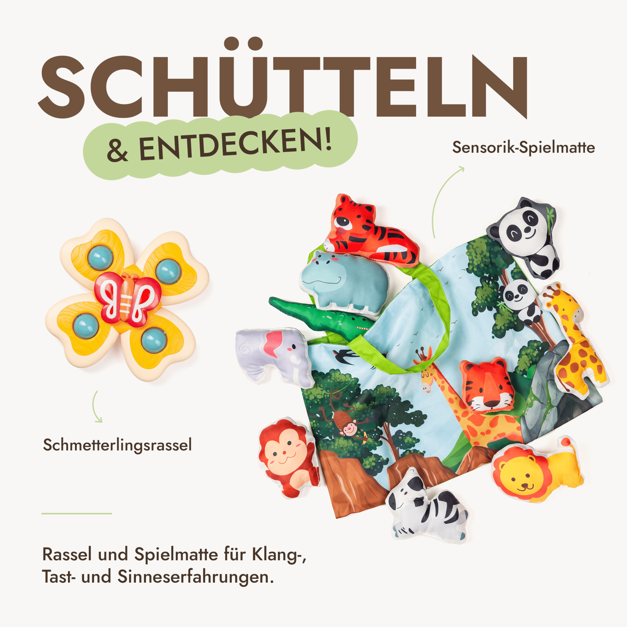 Sommer-Spielset für Kleinkinder (1–2 Jahre) — GoodevasBox