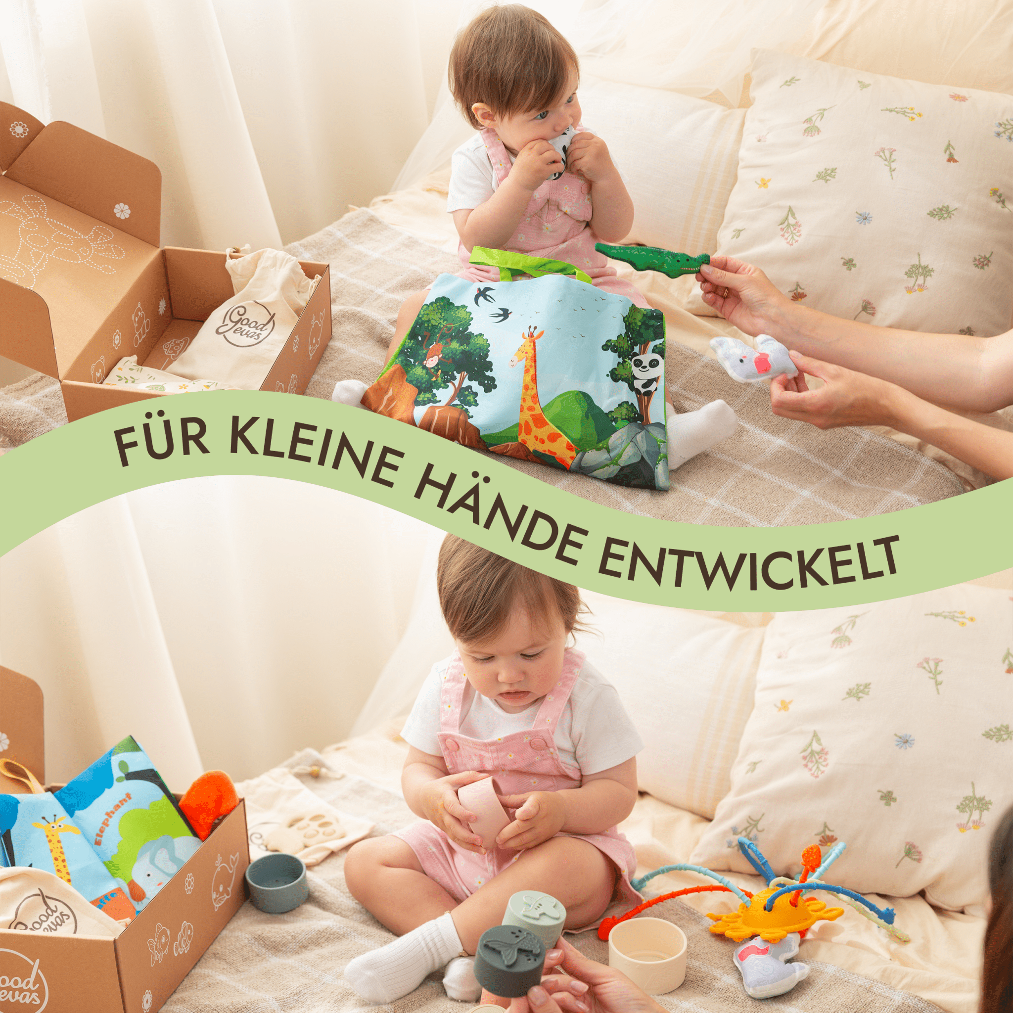 Sommer-Spielset für Kleinkinder (1–2 Jahre) — GoodevasBox
