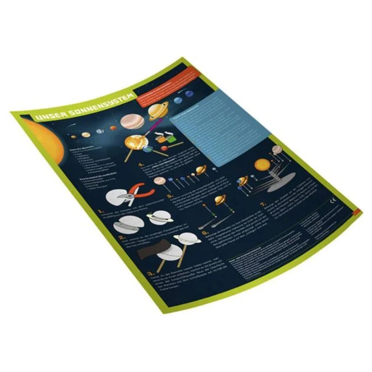 Model unseres Sonnensystems Bauset Weltall Kosmos Planeten