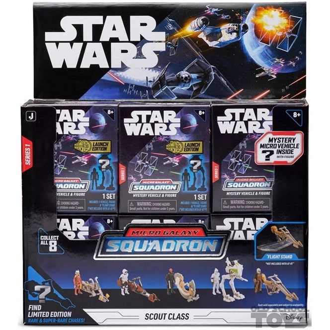 Star Wars Micro Galaxy Mystery Serie 1 – Display mit 12 Stück sb 4 Jahre
