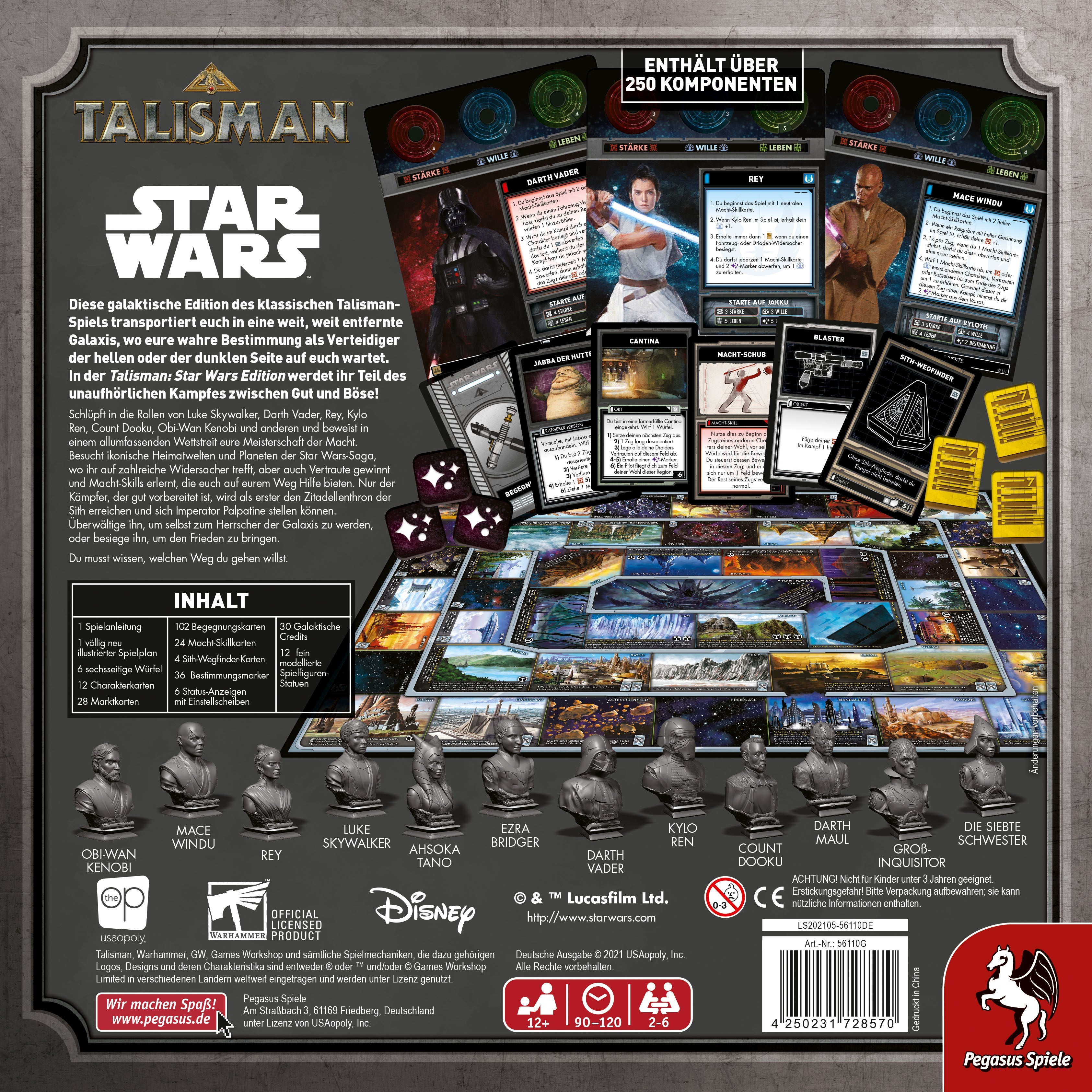 Talisman: Star Wars Edition - PEGASUS Brettspiel Kennerspiel