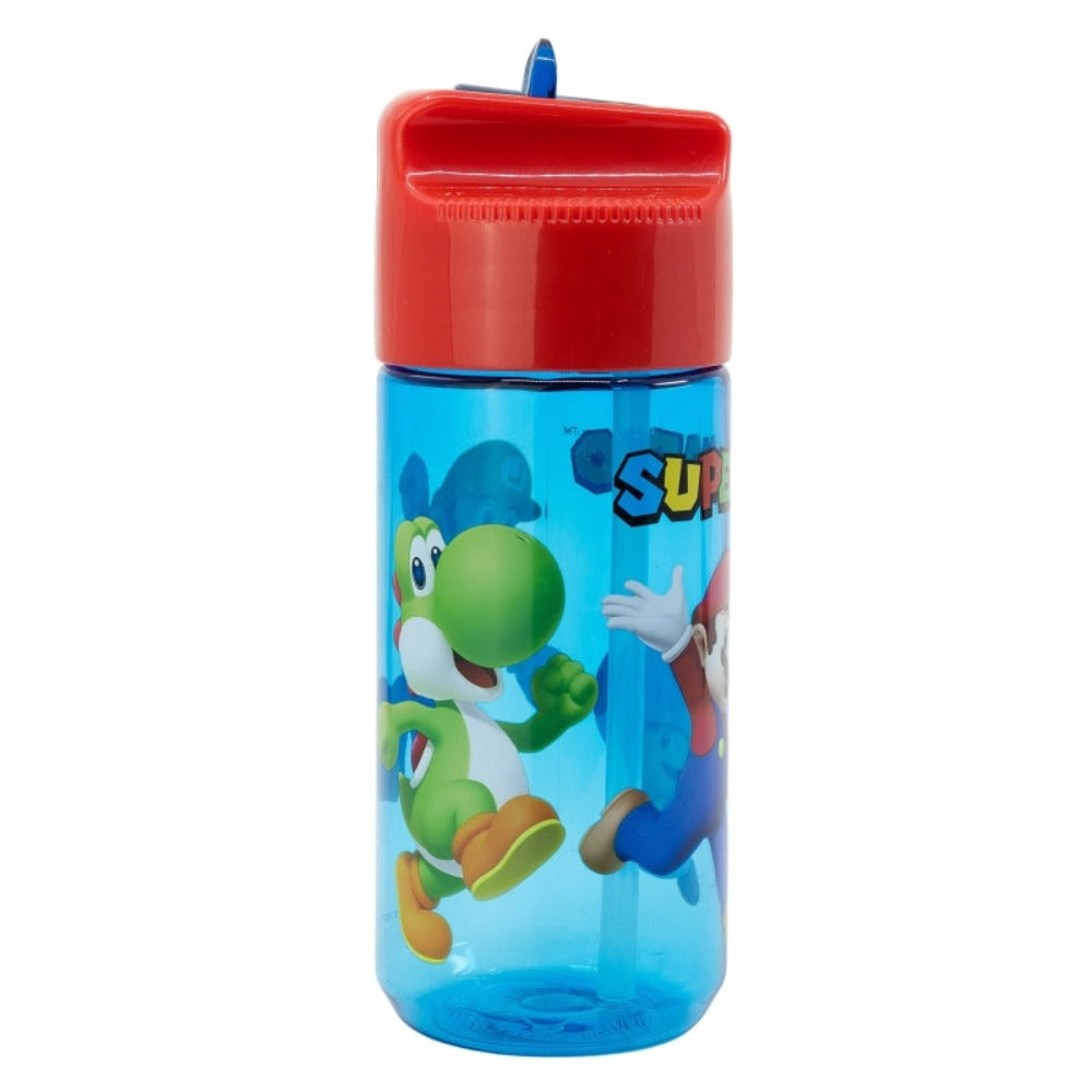 Super Mario Plastik Flasche 430 ml Trinkflasche Sportflasche