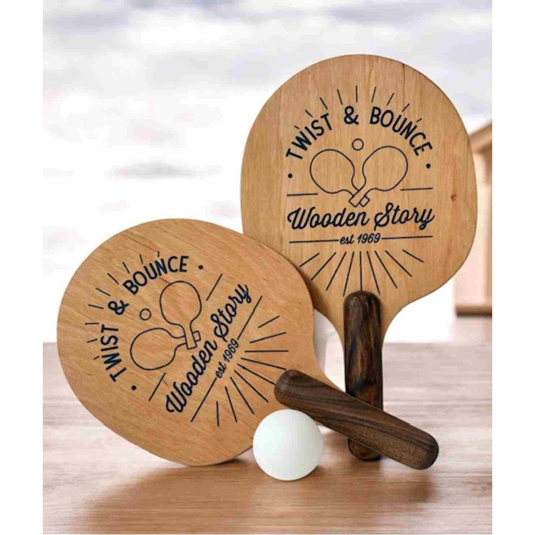 Wooden Story – Holzspiel Twist & Bounce | Natur