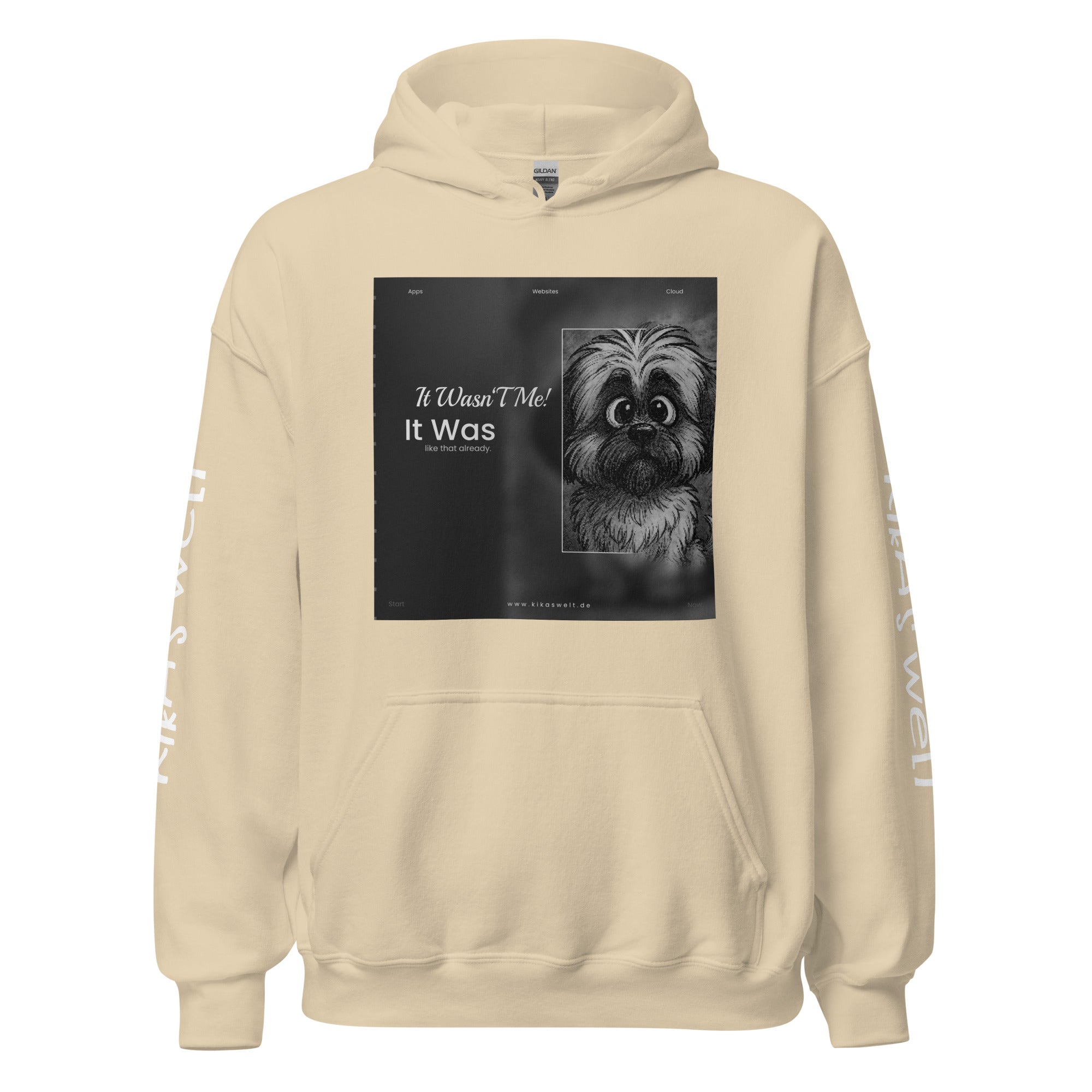 Unisex-Kapuzenpullover - Ahnungslos