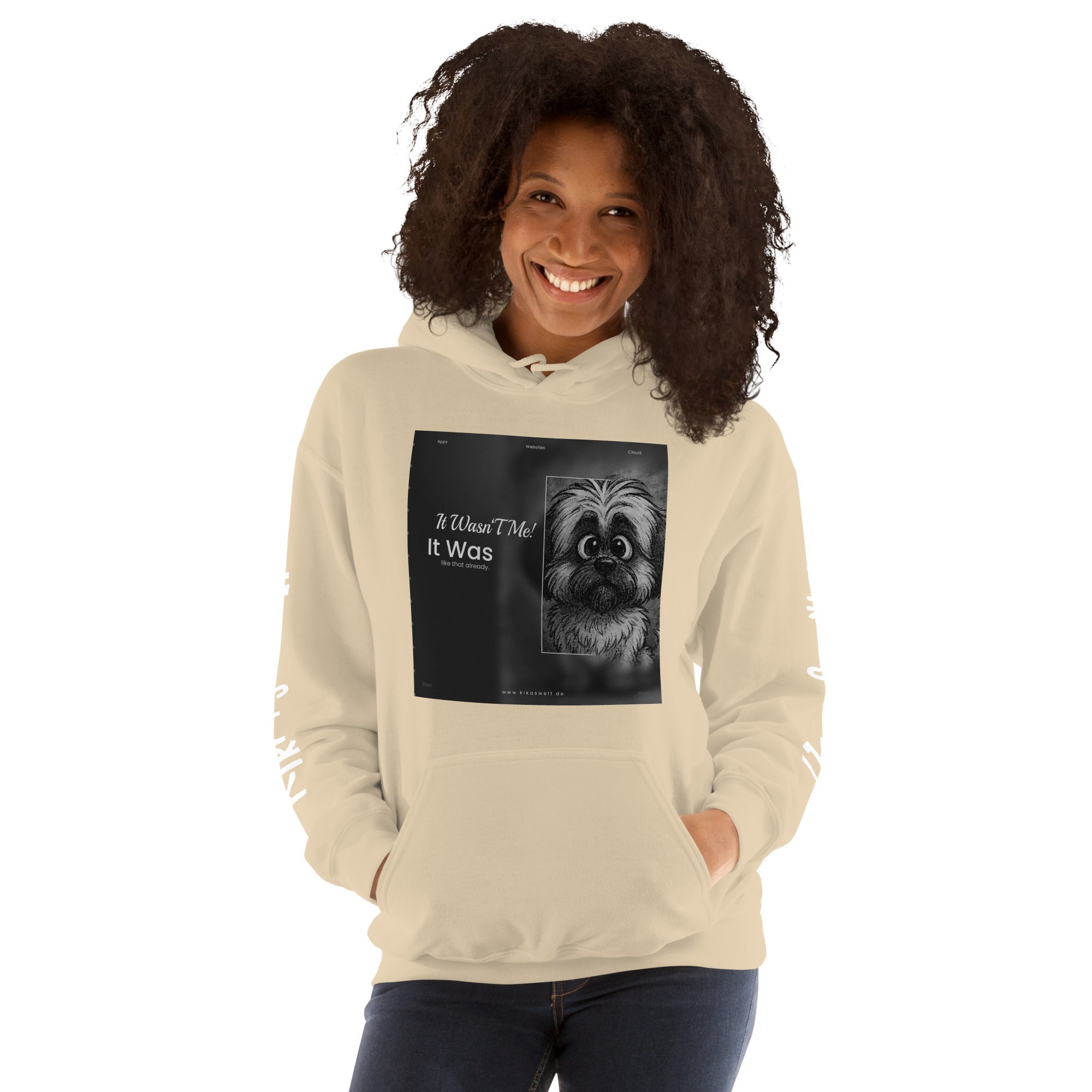 Unisex-Kapuzenpullover - Ahnungslos