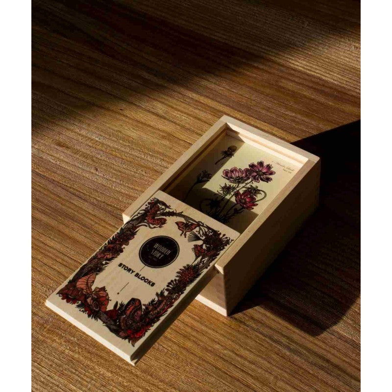 Wooden Story – Lernbausteine Bienenfreundliche Pflanzen | Bunt