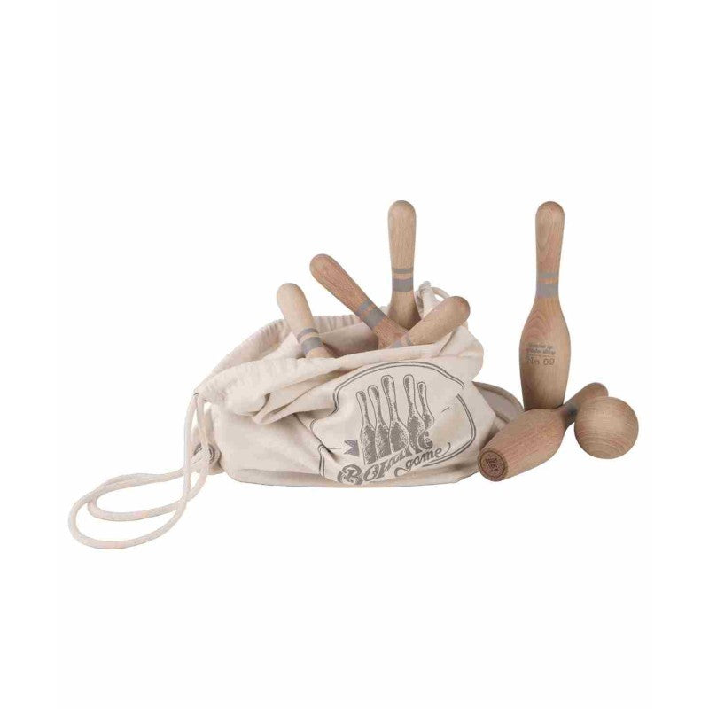 Wooden Story – Holz-Bowling-Set | Natur