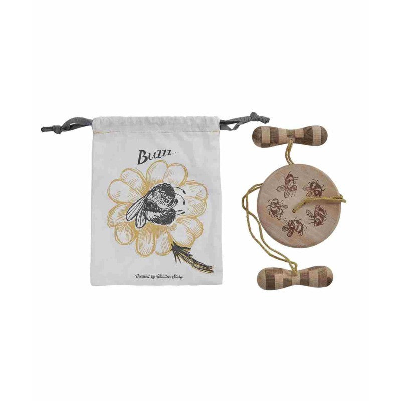 Wooden Story – Holz-Summkreisel | Natur