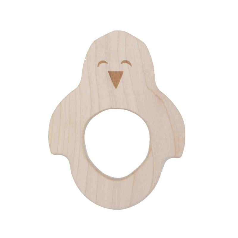 Wooden Story – Holz-Beißring Pinguin | Natur