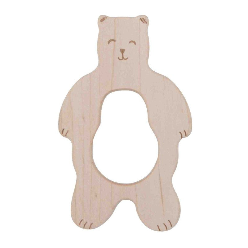 Wooden Story – Holz-Beißring Teddy | Natur